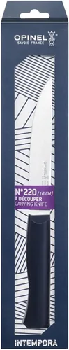 Vista 2 de Opinel Intempora 254523 - Cuchillo de trinchar de 6 pulgadas, hoja delgada, fácil de manejar, construcción de espiga completa, ideal para cortar