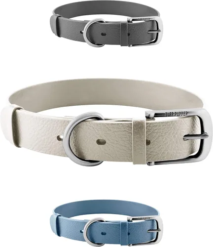 Vista 17 de Tuff Pupper Collar para Perro Clásico Resistente 10 Veces Más Fuerte que el Cuero Collar para Perro 100% Impermeable y Libre de Olores