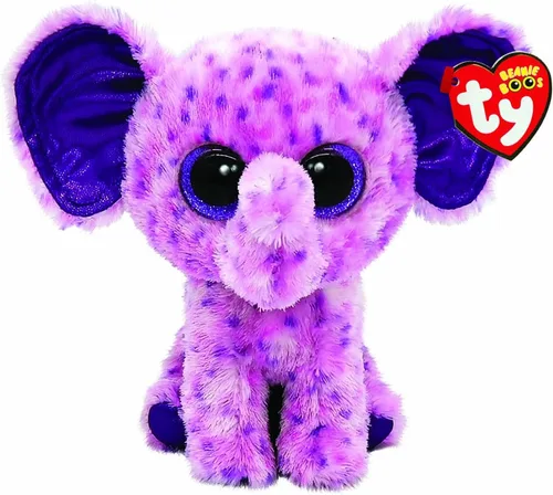 Vista 9 de TY Toys 2008070 - Juguete de peluche, color gris