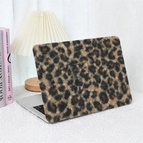 Vista 15 de Funda compatible con MacBook Air de 13 pulgadas (versión 2010-2017). Modelos: A1466 / A1369, funda rígida de piel crema texturizada a cuadros, sin