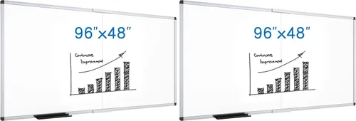 Vista 17 de VIZ-PRO Pizarra magnética de borrado en seco, 36 x 24 pulgadas, marco de aluminio plateado