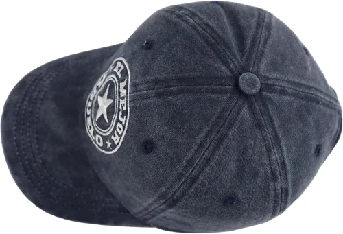 Vista 5 de El Mejor Abuelo - Gorra de béisbol bordada ajustable de algodón para el día del padre