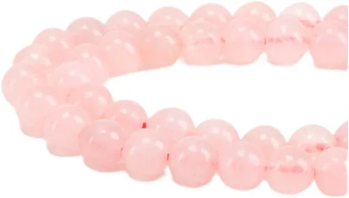 Vista 32 de Cherry Tree Collection 100 cuentas redondas de 6 mm de turquesa africana para hacer joyas Incluye caja de almacenamiento, cordón elástico