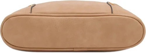Vista 11 de Bolso cruzado grande con triple bolsillo con cremallera.