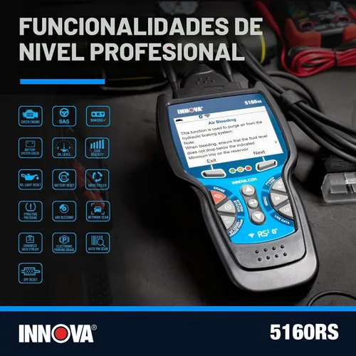Vista 5 de Equus 5160 Carscan Pro lector de códigos