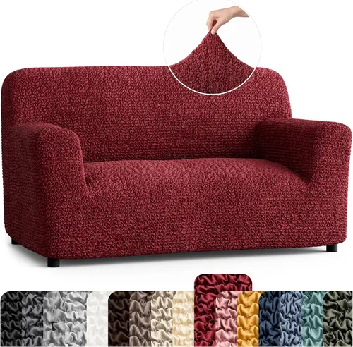 Vista 44 de PAULATO BY GA.I.CO. Funda para Silla - Funda para Sillón - Funda para Sillón - Funda de Tela Suave - Protector de Muebles Elegante de Ajuste Ceniza
