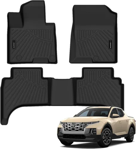 Vista 22 de Auxko Revestimiento de carga para todo tipo de clima, apto para Hyundai IONIQ 5 y 2025 IONIQ 5 N TPE 2022-2024, accesorios de alfombrilla de goma