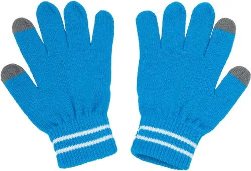 Vista 2 de Bioworld Sonic the Hedgehog - Guantes bordados para jóvenes (juego de 3), Multi colorido