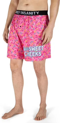 Vista 10 de BRIEF INSANITY Funny & Comfy Boxer Shorts and Pajama Pants for Men & Women Novelty Graphic Underwear & Loungewear