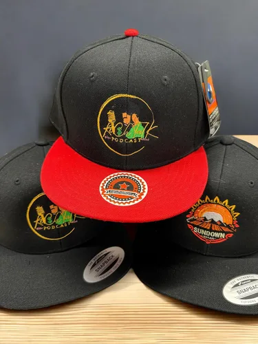 Vista 8 de INK STITCH Stc19 Diseña Tu Propio Logo Textos Bordado Snapback Caps - Multicolores