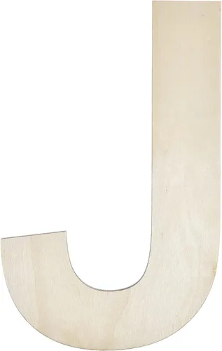 Vista 26 de Letra de madera A de 12 pulgadas de grosor, letra de madera grande sin terminar de 1/4 de pulgada de grosor para decoración de pared del hogar Letra