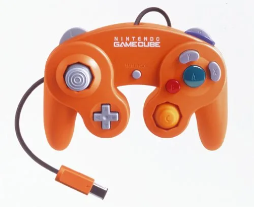 Vista 2 de Official Nintendo Gamecube Controller Orange