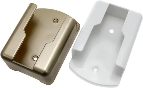 Vista 2 de Lovelysp - Cajas de almacenamiento autoadhesivas para aire acondicionado, soportes para control remoto con tornillos para cocina, sala de estar