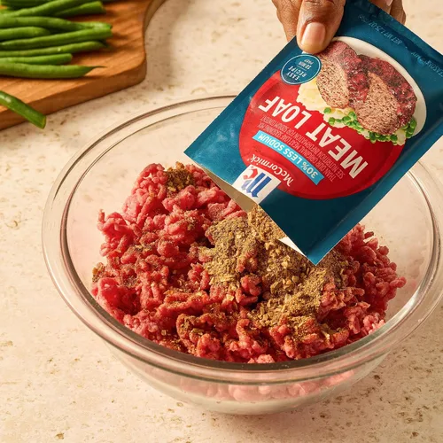 Vista 9 de McCormick Mezcla de condimentos para pan de carne con un 30% menos de sodio, 1.25 onzas (paquete de 12)