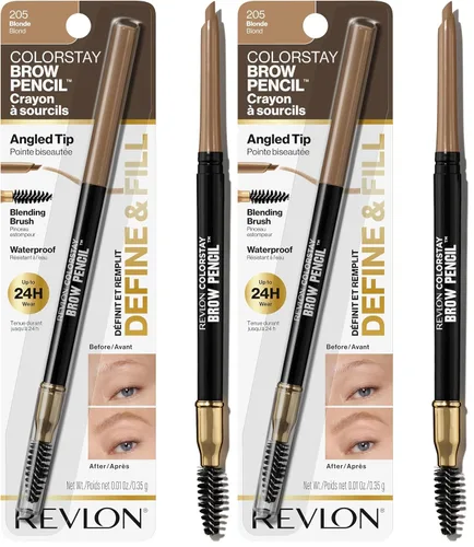 Vista 15 de Revlon ColorStay lápiz para cejas, Rubia
