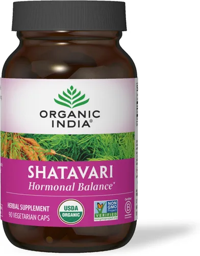 Vista 6 de India Orgánica Shatavari, 90 V-caps, OI-SC60, 1, 1