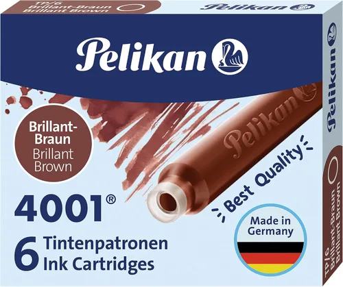 Vista 3 de Pelikan 4001 Cartuchos de tinta 6 piezas azul
