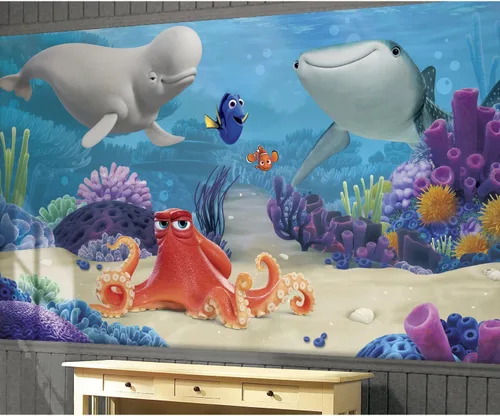 Vista 2 de RoomMates Mural de pared Disney Pixar Buscando a Dory por RoomMates, JL1384M