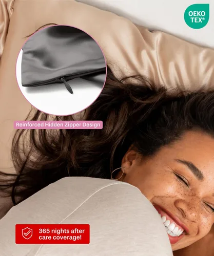 Vista 5 de FUNDA DE ALMOHADA DE SEDA DE MORERA 100% SUNDAYSILKS™, Fundas de almohada de seda para cabello y piel, Superior a la funda de almohada de satén