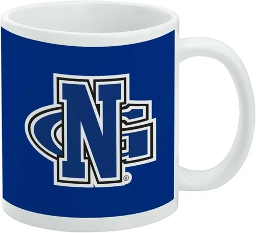 Vista 475 de Taza de cerámica con el logotipo principal de la Universidad Rider, taza de regalo novedosa para café, té y bebidas calientes, 11oz, blanca