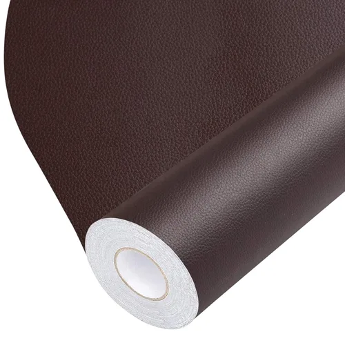 Vista 20 de BSZHTECH Cinta de reparación de cuero, parche de reparación de cuero autoadhesivo para sofás, muebles, sofás, asientos de automóvil, kit avanzado