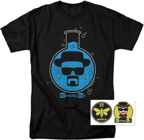 Vista 2 de Popfunk Breaking Bad Beaker - Camiseta y pegatinas