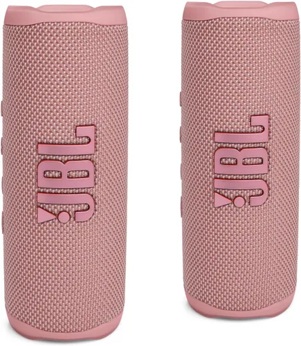 Vista 6 de JBL Paquete de altavoces Bluetooth portátiles impermeables FLIP 6, color negro (paquete de 2)