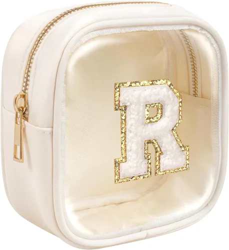 Vista 47 de KOTORA Bolsa de Maquillaje Inicial, Bolsa de Viaje de Artículos de Aseo, Bolsa de Maquillaje Transparente, Bolsas de Cosméticos Organizadoras