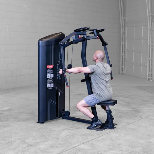 Vista 6 de Body-Solid Pro Clubline Series 2 PEC Fly for Home & Commercial Gym with Weight Stack, Exercise Equipment for Fitness, Workout & Strength Training