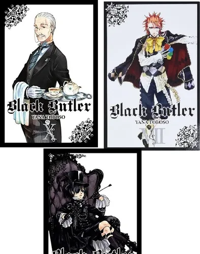 Vista 8 de Black Butler Manga Set Vol 1-10 by Yana Toboso + 5 Kokuyo Campus Notebooks of Spy x Family Limited Edition