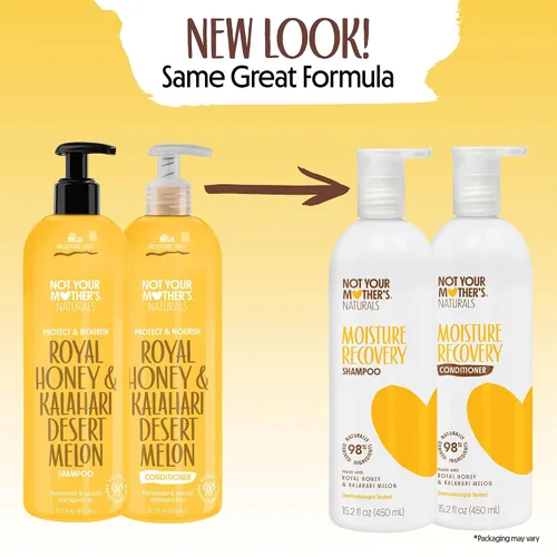 Vista 2 de Not Your Mother's Naturals Protect & Nourish - Juego de champú y acondicionador - 15.2 onzas líquidas - Productos para el cabello sin sulfato