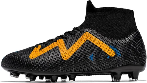 Vista 2 de Zapatos de fútbol profesionales para hombre, zapatos de fútbol de césped atléticos, para exteriores para niños grandes AGFG