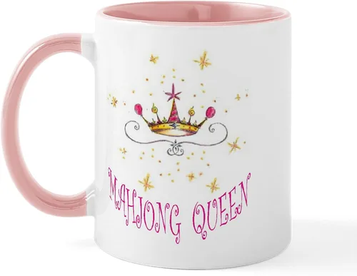 Vista 37 de CafePress Mahjong Mugs - Taza de café de cerámica de 11 oz (11.0 fl oz)
