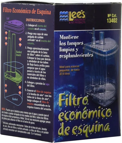 Vista 3 de Lee's Pet Products ALE13402 Filtro de esquina económica
