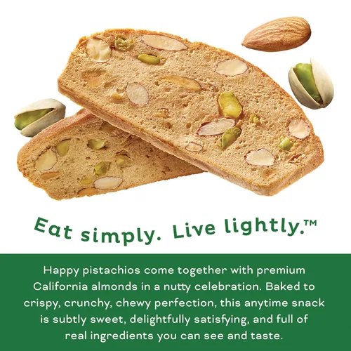 Vista 3 de Nonni's Pistachio Almond Thins (18 galletas - 6 paquetes de 3)