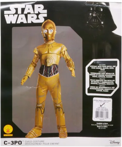 Vista 3 de Children's C-3Po Classic Star Wars Costume