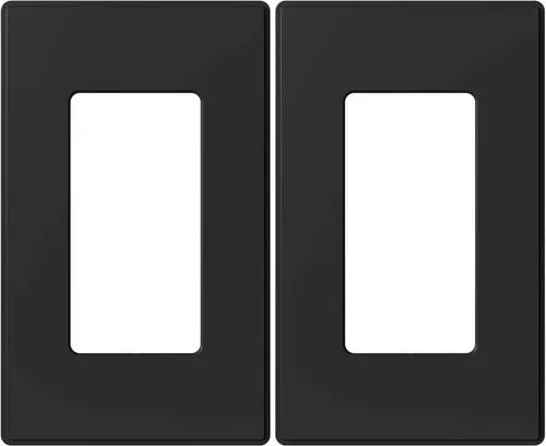 Vista 20 de ELEGRP Placas de pared decorativas sin tornillos de 1 banda, cubierta de placa frontal termoplástica irrompible para interruptor de salida