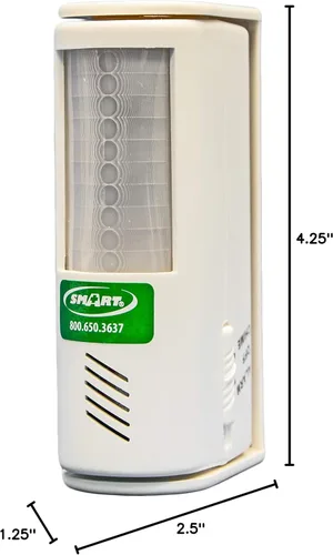 Vista 3 de Smart Caregiver de bajo costo, fácil de usar, sensor de movimiento todo en uno y alarma