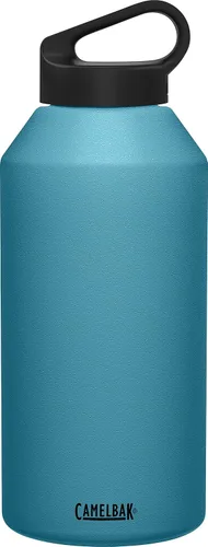 Vista 7 de CamelBak Botella con tapa de transporte, acero inoxidable aislado al vacío, fácil de transportar Negro
