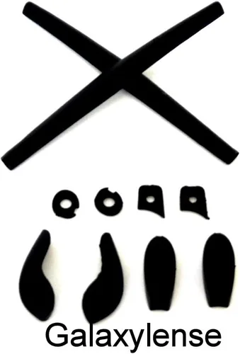 Vista 3 de Lentes de repuesto para Galaxy + kits de goma para gafas de sol Oakley Juliet, color negro