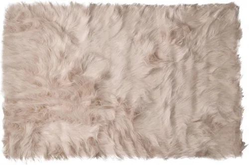 Vista 19 de Luxe - Alfombra Hudson de piel sintética con pelo suave y esponjoso, lavable a máquina, con respaldo antideslizante, alfombra de área libre de Negro