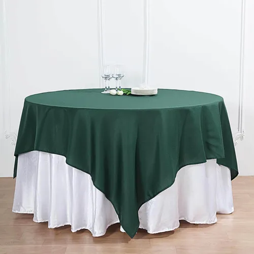 Vista 78 de Efavormart - Mantel rectangular de poliéster, 90 x 156 pulgadas, color borgoña, 5 unidades, para bodas, fiestas, restaurantes