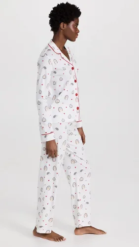 Vista 4 de PJ Salvage Conjunto de pijama Be Mine para mujer