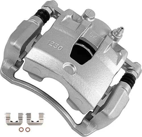 Vista 67 de cciyu 18B4918A Pinza de freno delantera derecha con soporte para Cadillac, para Chevy, para GMC