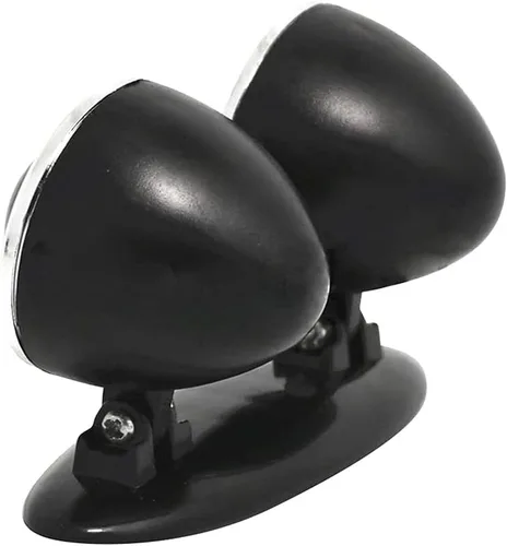 Vista 5 de MACHSWON Brújula ajustable para tablero de instrumentos de montaje de vehículo, brújula, termómetro de automóvil, brújula, guía