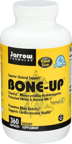 Vista 3 de Fórmula Jarrow Bone Up, promueve la densidad del hueso, 120 cápsulas