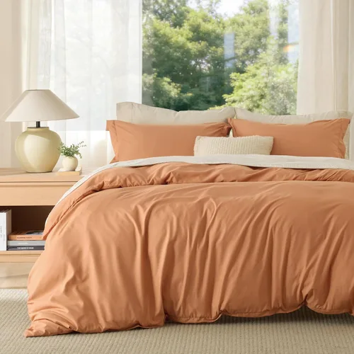 Vista 55 de Bedsure - Juego de funda de edredón tamaño individual/individual XL - Juego de ropa de cama suave de microfibra cepillada doble para niños