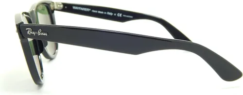 Vista 4 de Ray Ban Wayfarer Gafas de sol polarizadas RB2140 90158 NegroG-15 XLT polarizadas 2126in