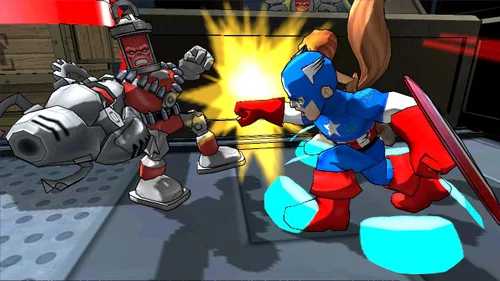 Vista 4 de uDraw Marvel Super Hero Squad Comic Combat - Nintendo Wii