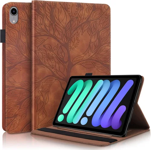 Vista 13 de Dteck Funda delgada para Apple iPad mini de 8.3 pulgadas (A17 Pro), Mini (6ª generación) de 8.3 pulgadas con función de encendido automático
